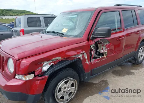 2014 Jeep Patriot Sport from USA, damaged, VIN 1C4NJRBB4ED622378